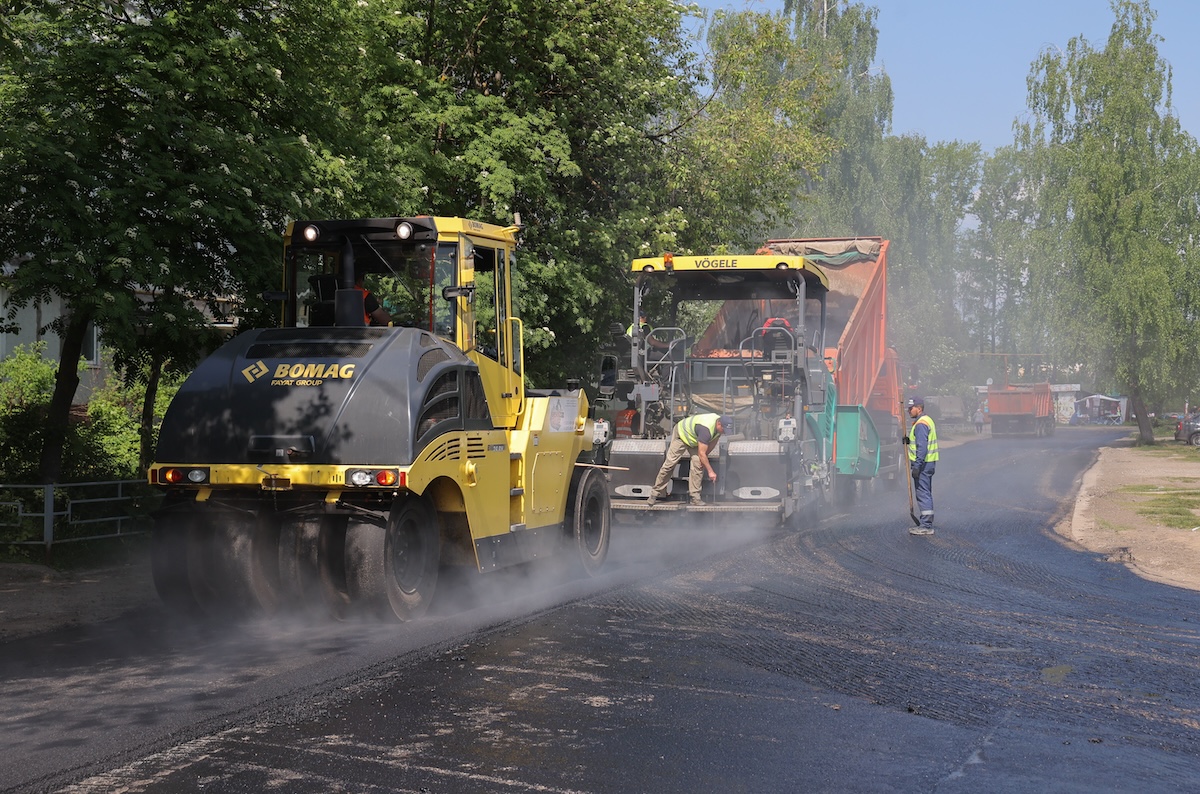 18 км дорог на 21 улице было отремонтировано в Нижнем Новгороде в 2023 году