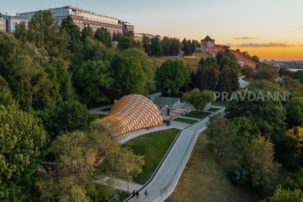 Чайная терраса появится в Александровском саду до конца 2023&nbsp;года