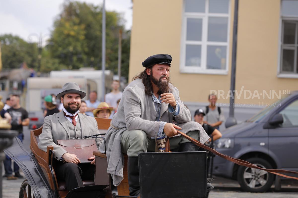 Съемки исторического фильма «Кулачный» прошли в августе на Верхневолжской набережной
