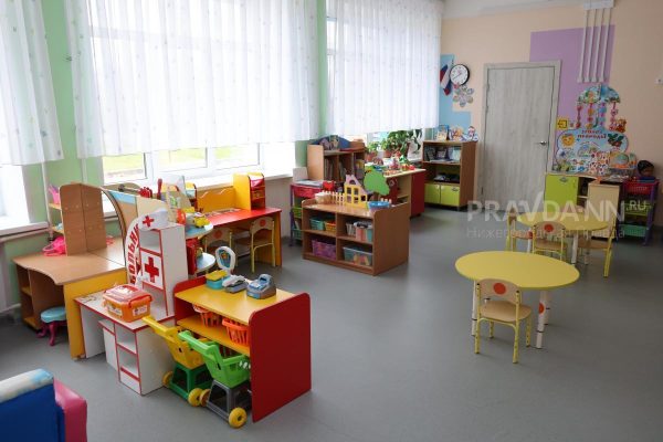 Утвержден средний размер платы за детские сады в Нижегородской области