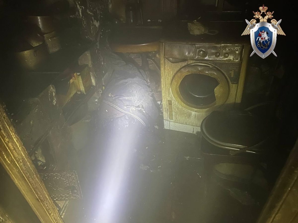 Женщина погибла при пожаре в частном доме в Выксунском районе