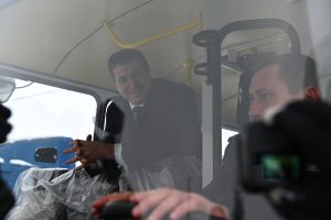 В Сосновском округе полностью обновили парк пассажирского транспорта