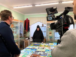 Съемки программы «Доброе утро» проходят в Серафимо-Дивеевском монастыре
