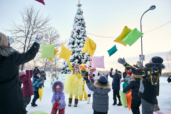Более 10 тысяч человек посетили парки Нижнего Новгорода в новогодние праздники