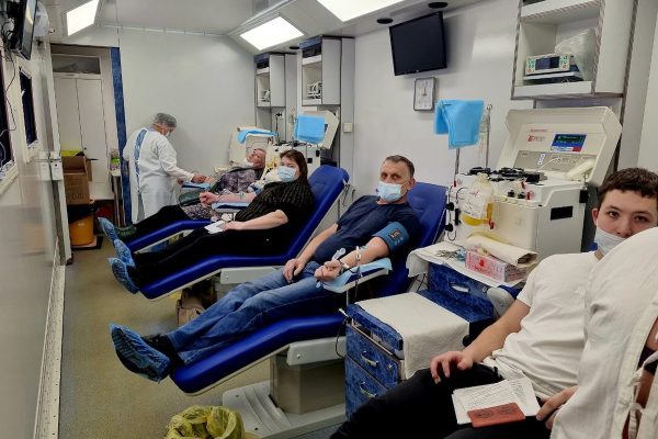 Около 23 литров крови сдали доноры АО «Транснефть-Верхняя Волга»