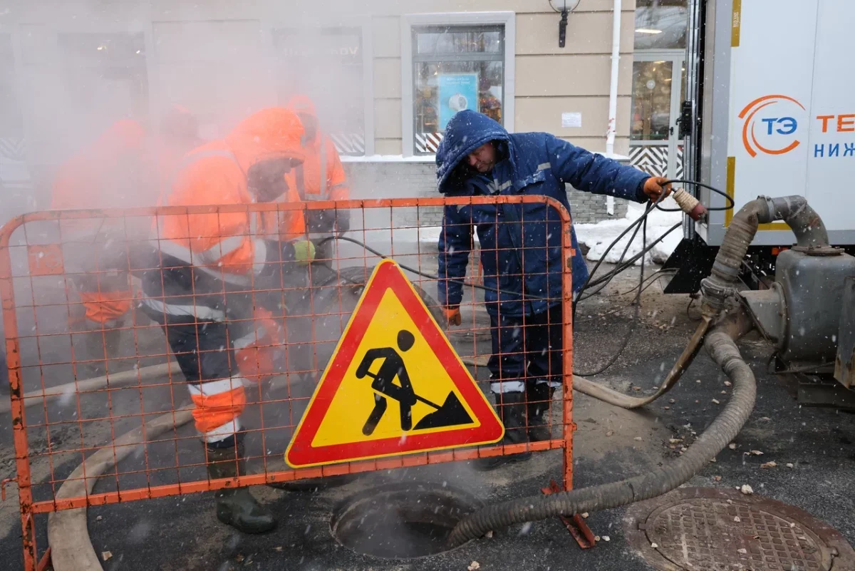 Теплоснабжение восстановят в центре Нижнего Новгорода в ближайшее время