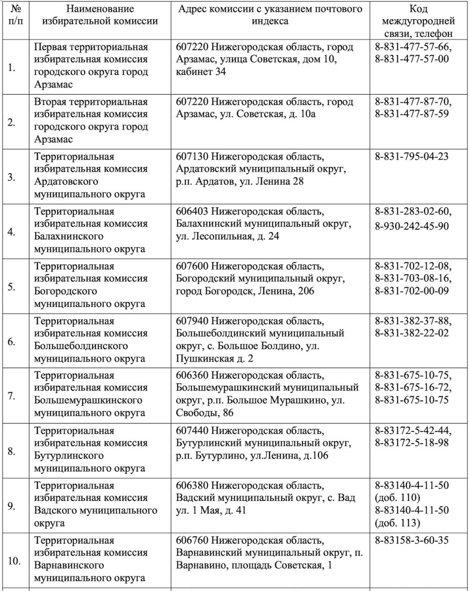 Фото: Избирательная комиссия Нижегородской области