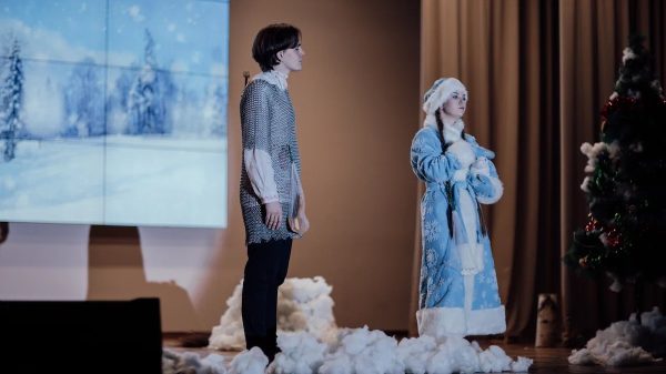 В Мининском университете показали спектакль детям военнослужащих