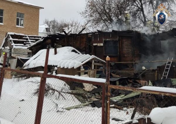 Уголовное дело возбудили из-за гибели двух детей при пожаре в доме на Гужевой