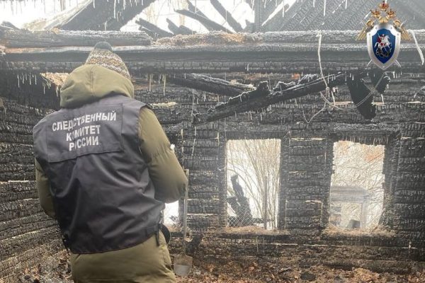 Уголовное дело возбудили из-за гибели двух человек на пожаре в Кстовском округе