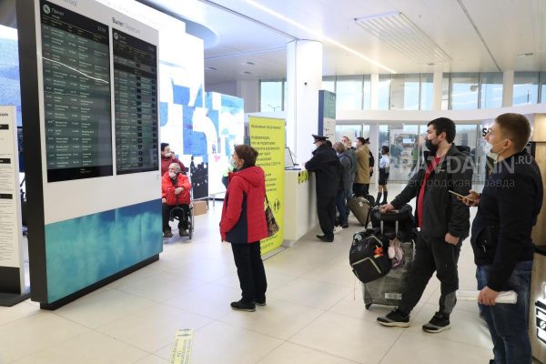 33 тысячи туристов воспользовались нижегородским аэропортом в Новый год