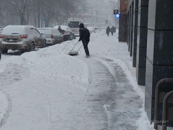 Обильный снегопад накроет Нижегородскую область 20 января