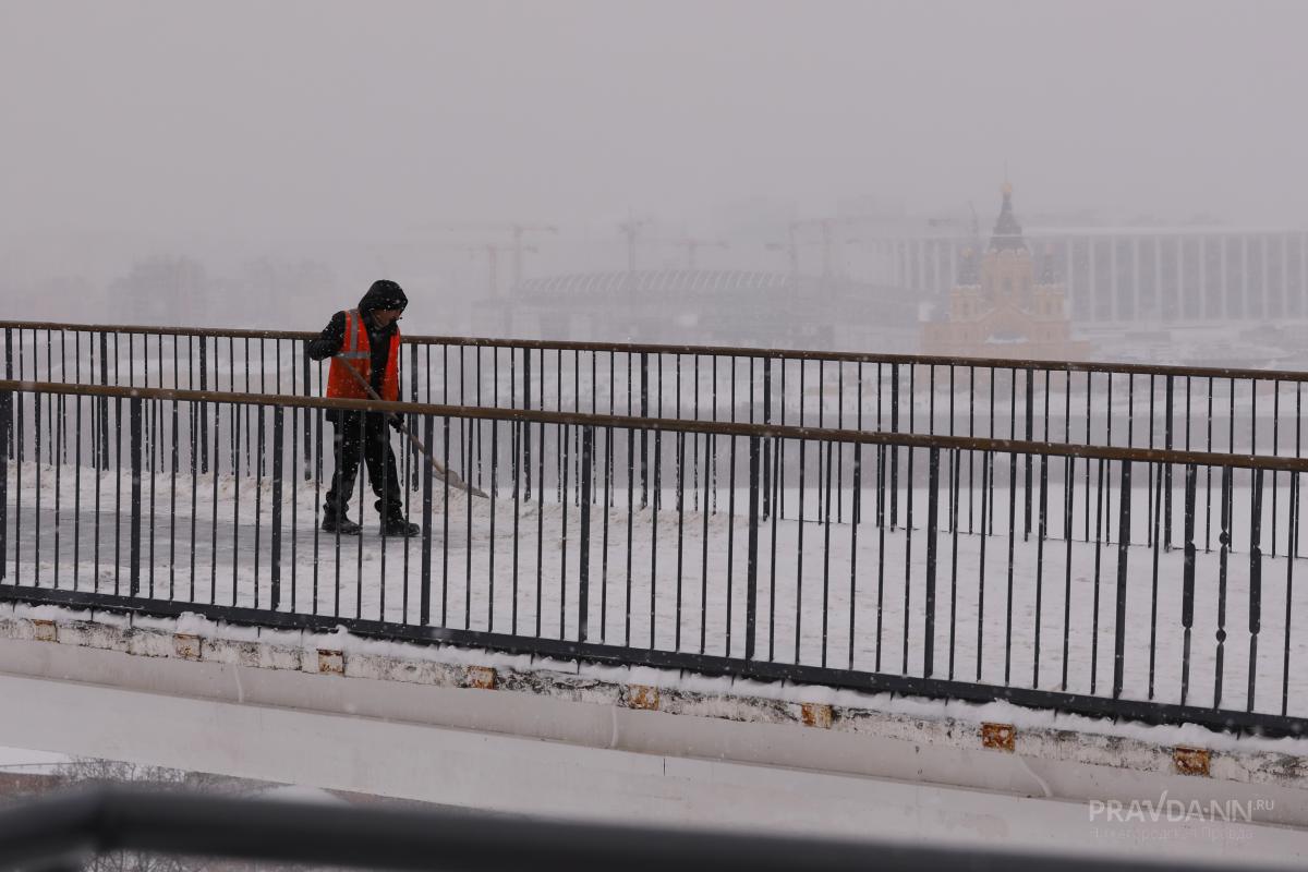 Сильный снегопад с порывами ветра придет в Нижний Новгород