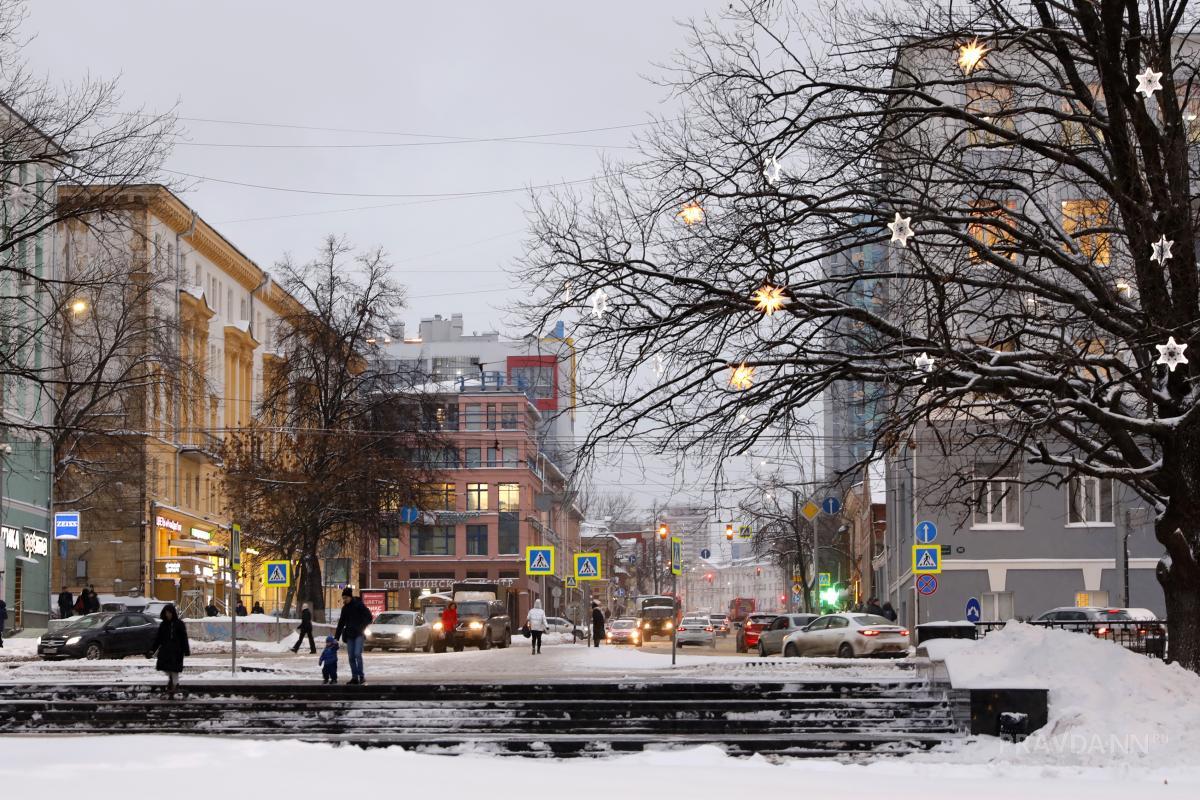 Небольшое потепление ожидается в Нижнем Новгороде на новой рабочей неделе