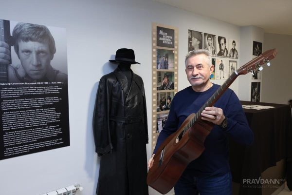 Выставка гитар откроется в Нижнем Новгороде ко дню рождения Владимира Высоцкого