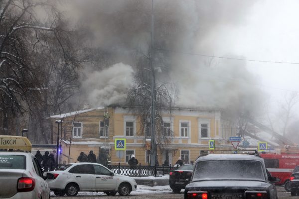 Стали известны подробности пожара в историческом доме на улице Звездинка