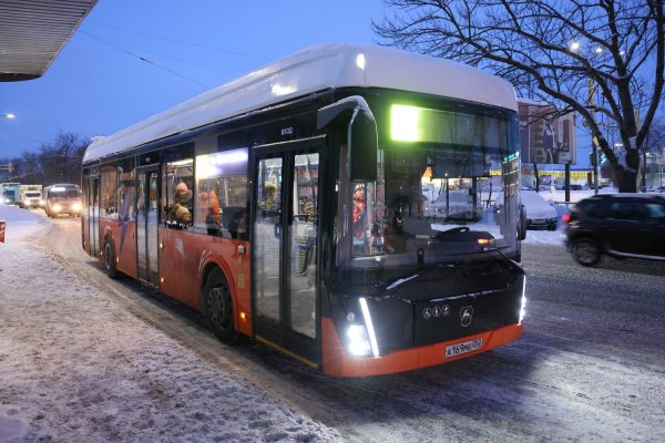 Первые пять электробусов вышли на маршрут в Нижнем Новгороде