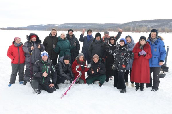 Участники «Черноречья Фест» в Дзержинске дебютировали в зимней рыбалке