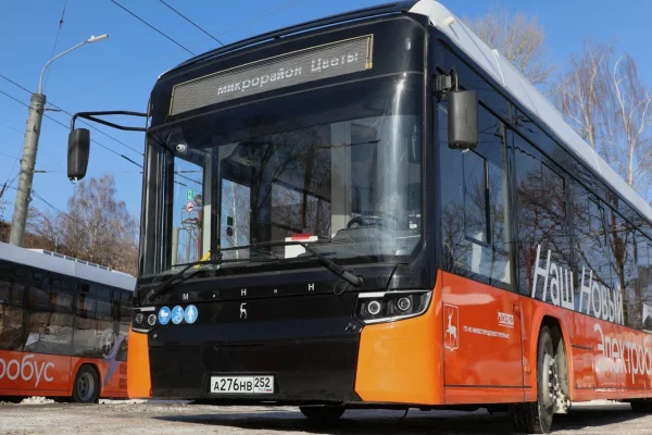 С 1 марта электробусы выйдут на маршрут Э‑17 в нагорной части Нижнего Новгорода