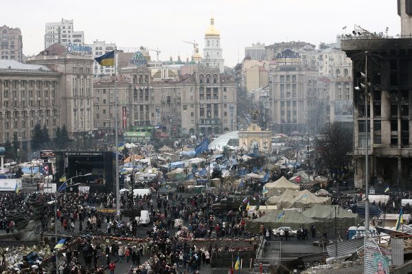 Исполнилось 10 лет Евромайдану в Киеве