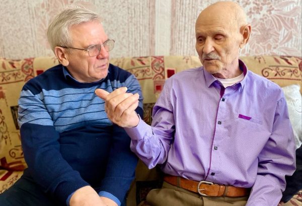 Евгений Люлин поздравил со 100-летием своего учителя