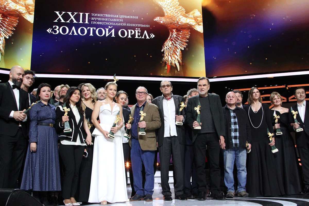 В Москве прошло вручение премии «Золотой орёл»