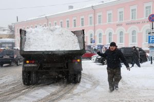 Около 17 см снега выпало в Нижнем Новгороде за&nbsp;ночь