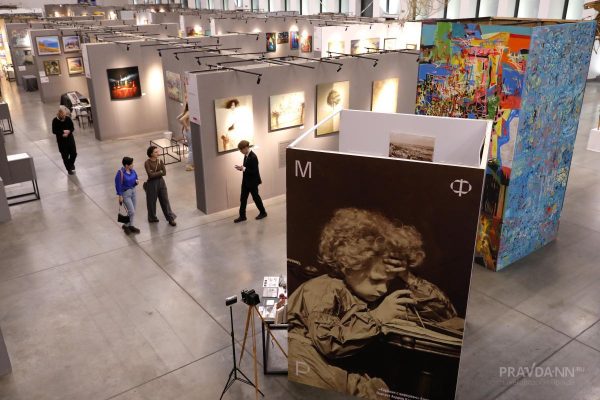 Более 50 тысяч гостей приняла выставка «АРТ МИР» на Нижегородской ярмарке