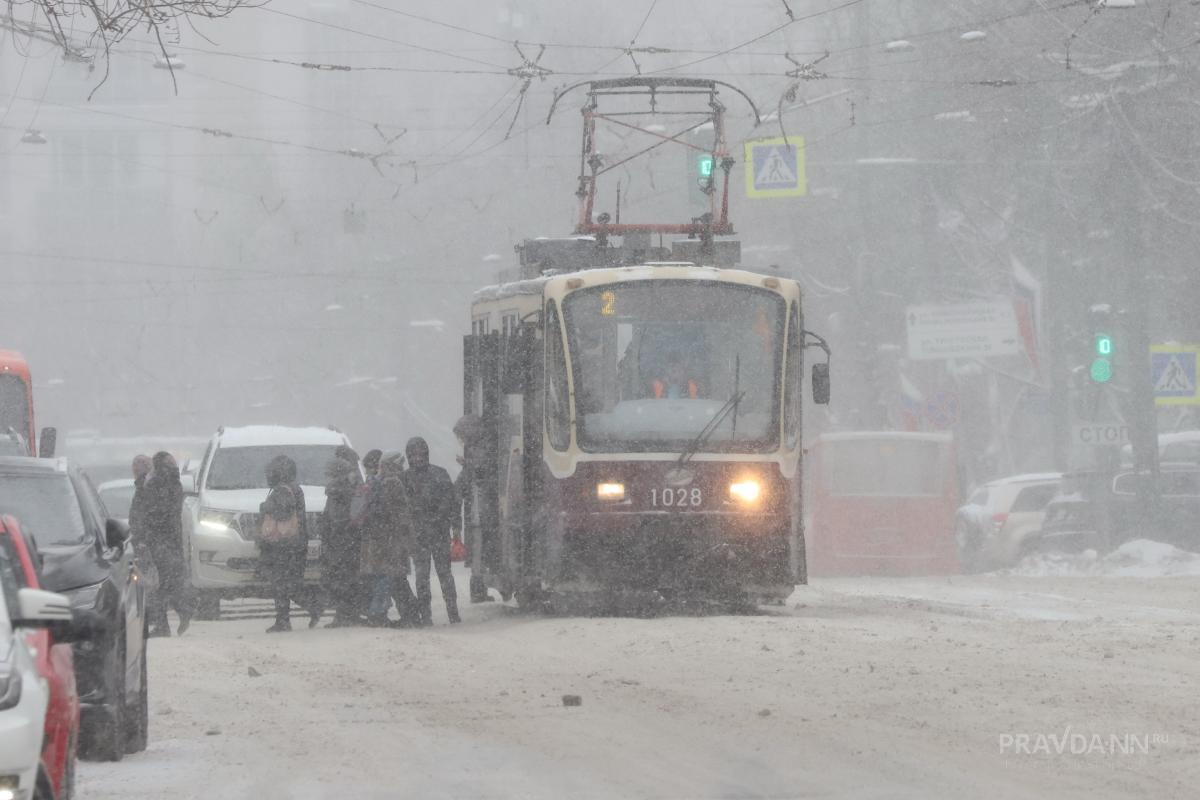 Движение трамваев №8 временно приостановили в Нижнем Новгороде