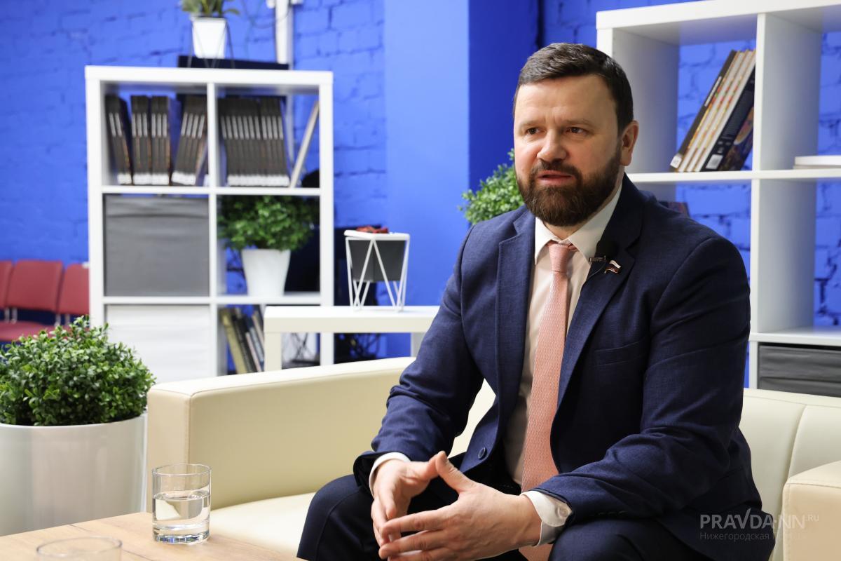 Депутат Госдумы Юрий Станкевич ответил на вопросы нижегородских журналистов