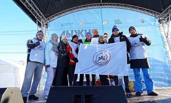 Команда Эн+ заняла призовое место в корпоративном забеге в «Лыжне России-2024»