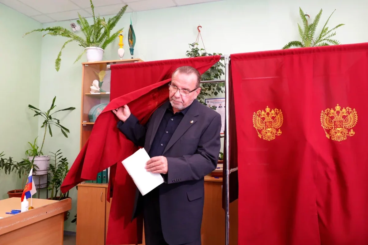 Ремо и Биргит Кирш проголосовали на выборах президента России