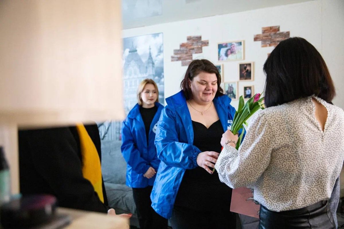 Нижегородские Волонтёры Победы поздравляют жён и матерей участников СВО с наступающим праздником 8 Марта