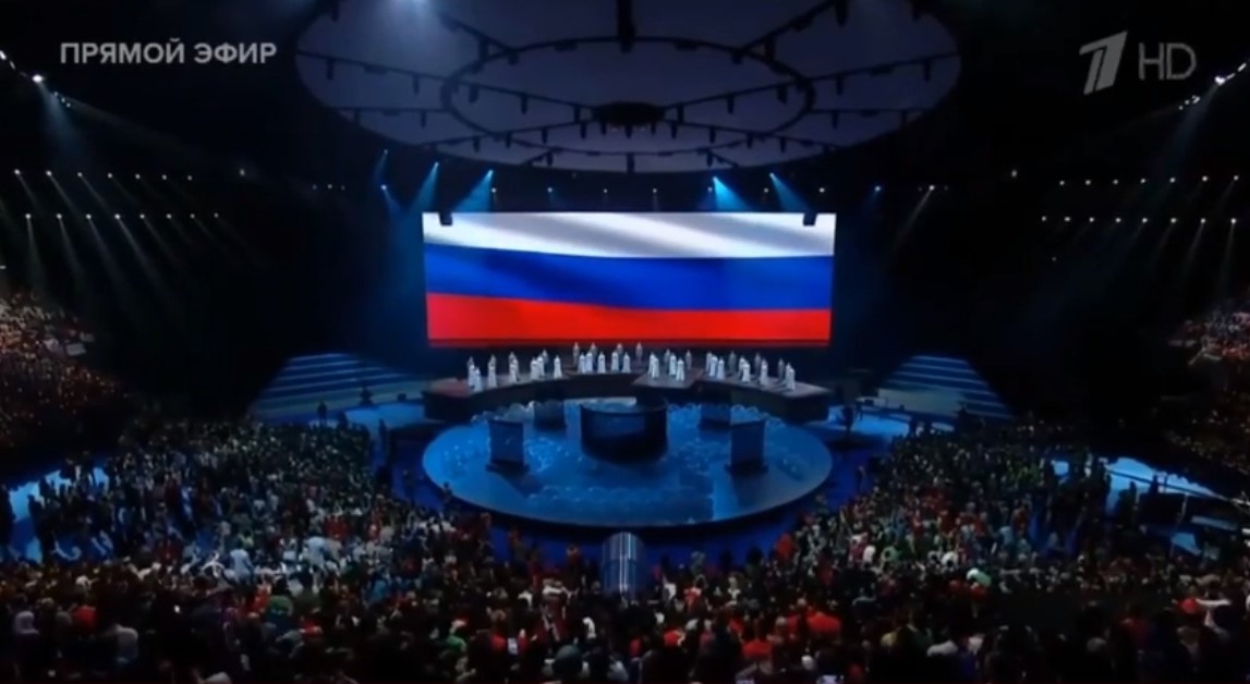 Нижегородский хор спел гимн на закрытии Всемирного фестиваля молодежи в Сочи