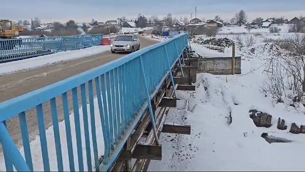 Реконструкция моста через Пижму началась в Тоншаевском районе