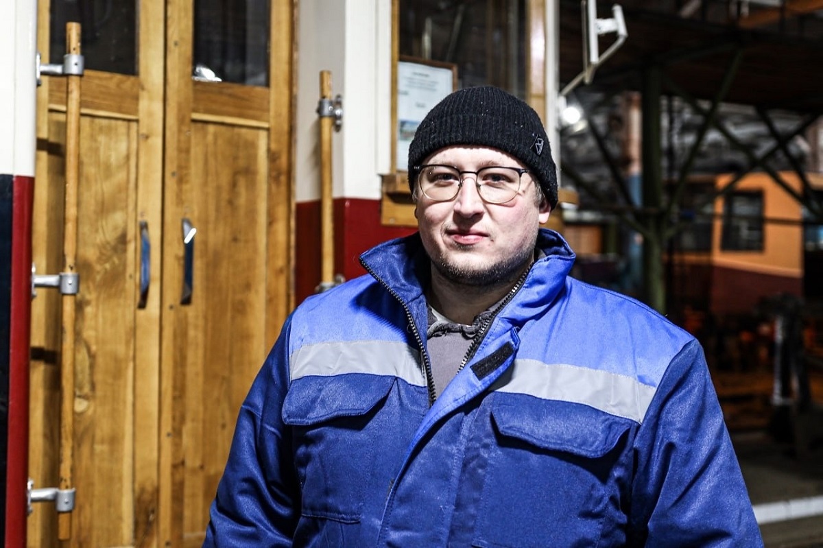 Нижегородец рассказал, почему выбрал работу в трамвайном депо