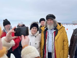 Фёдор Конюхов приехал на "Чкаловскую рыбалку" 
