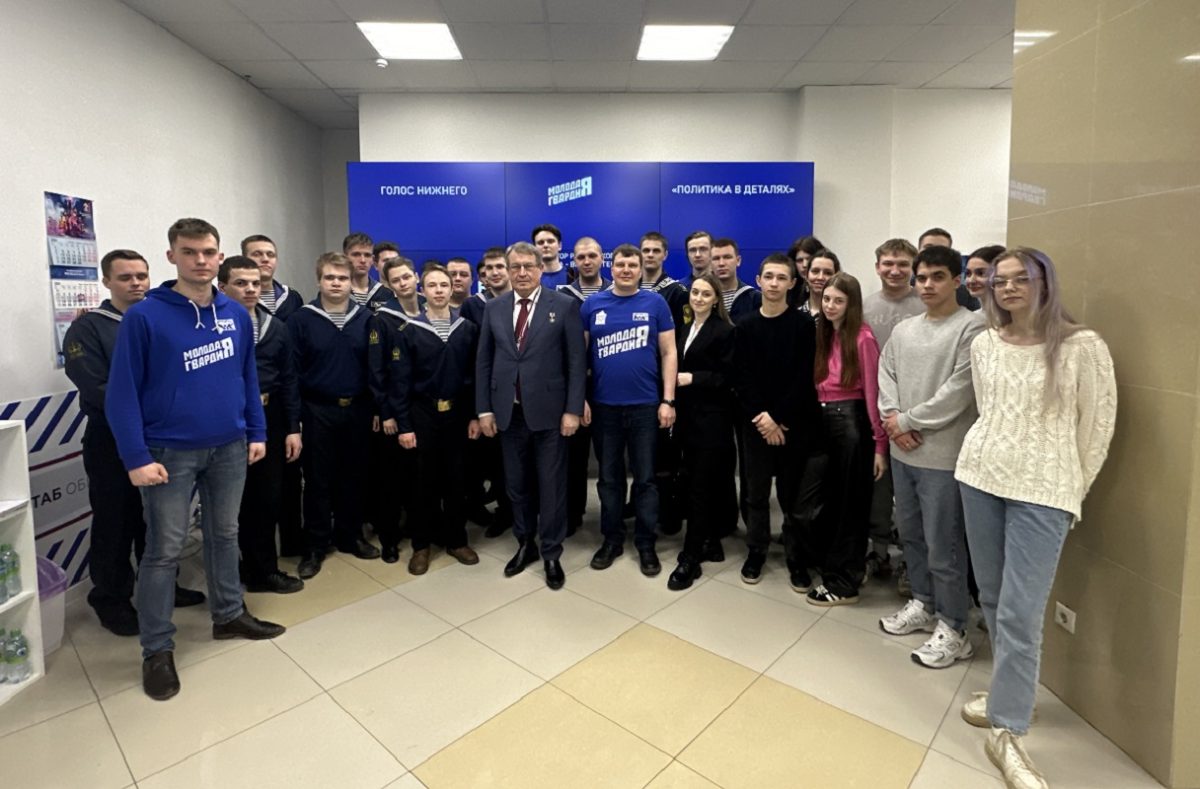 Директор РФЯЦ Валентин Костюков встретился с нижегородскими студентами