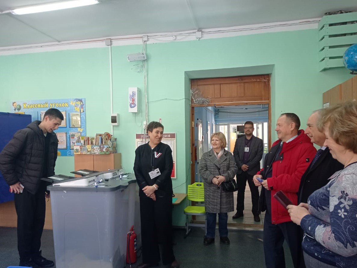 Члены общественного штаба посетили избирательные участки в муниципалитетах