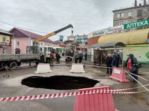 Археологические раскопки у дорожного провала в Городце начнутся на этой неделе