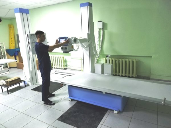 Новая цифровая рентгенодиагностическая установка доставлена в Вадскую ЦРБ