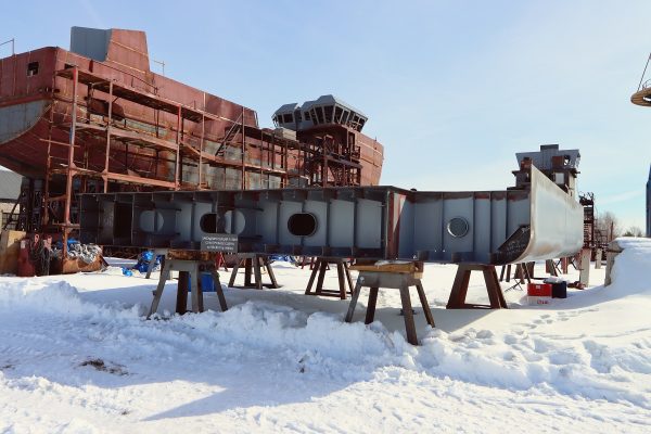 Первые в России сухогрузы проекта RSC80 заложены на Окской судоверфи