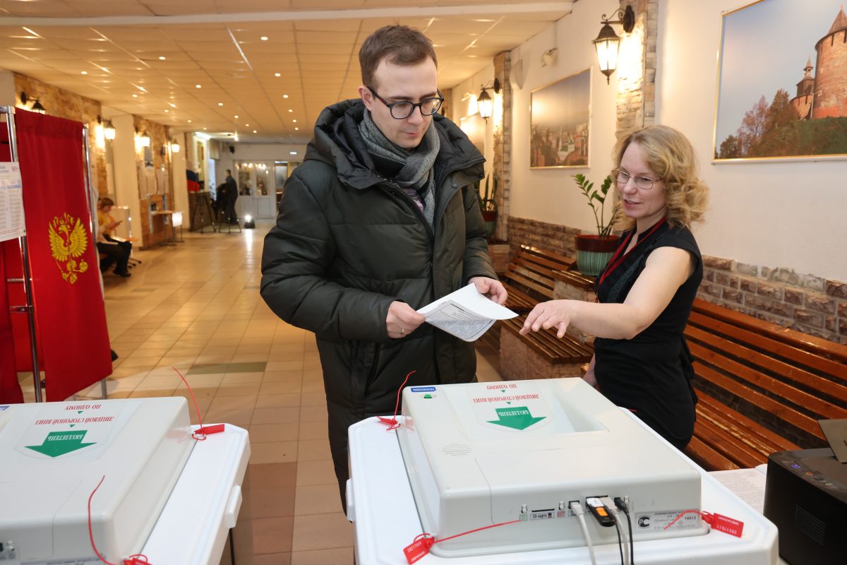 Явка избирателей в Нижегородской области на 20.00 15 марта составила 33,18%