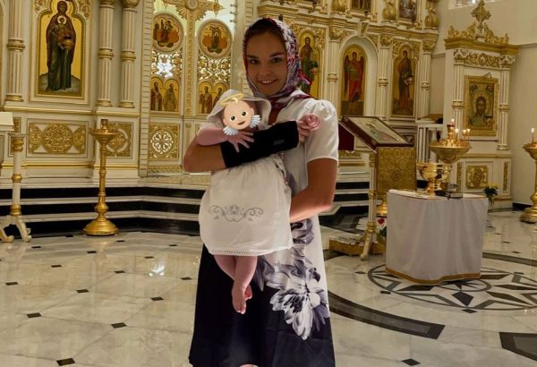 Нижегородская спортсменка Дина Аверина стала крестной