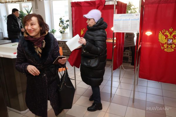 Явка избирателей по Нижегородской области составила 48,8%
