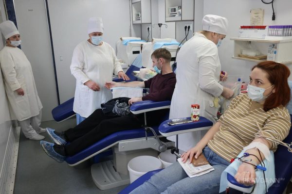Сотни нижегородцев стали донорами крови в выходные