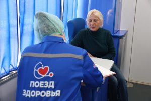 «Поезд здоровья» начал работу в поселках Дзержинска