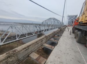 Движение большегрузов по Борскому мосту ограничат с 27 апреля