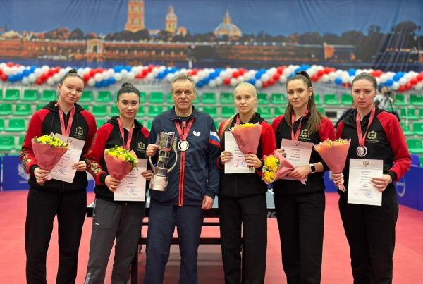 На Чемпионате России по настольному теннису нижегородки завоевали 7 медалей