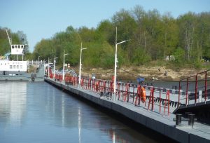 Открылось движение по наплавному мосту через Суру в Пильнинском округе